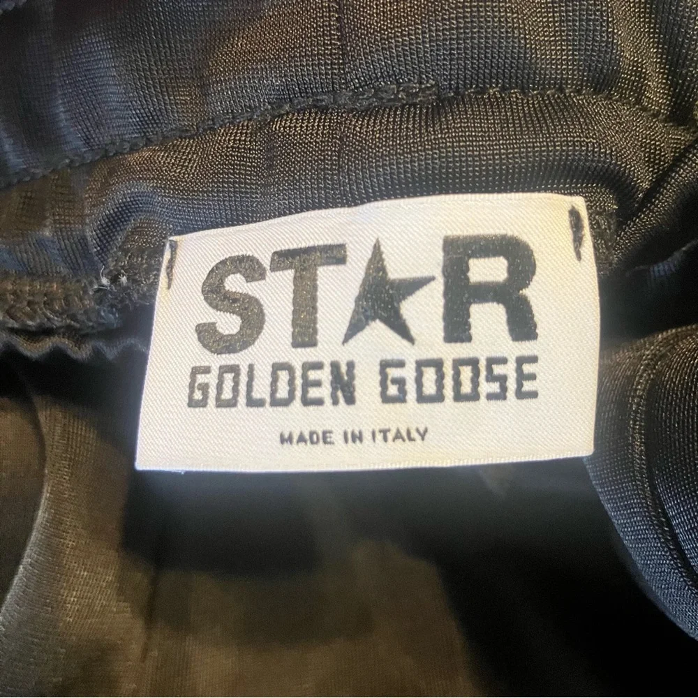 Golden‎ Goose Black Pleated Pull On Star Pants Size 10